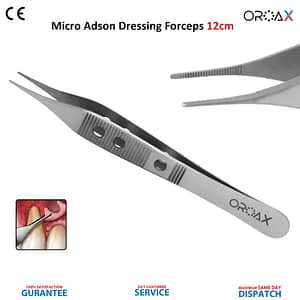 Micro Adson Tweezer 12CM