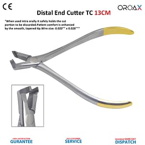 Ortho Distal End Cutter Arch Wire Dentistry Pliers 13cm