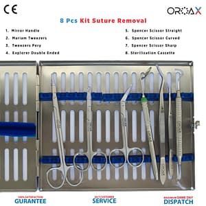 8pcs Suture Removal Kit Surgical Instruments