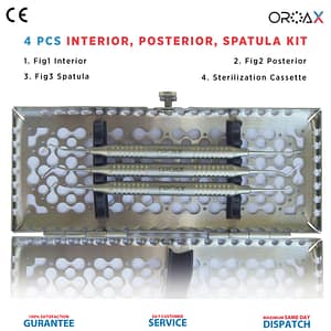 Composite Placement 4pcs Kit Dental filling Tools