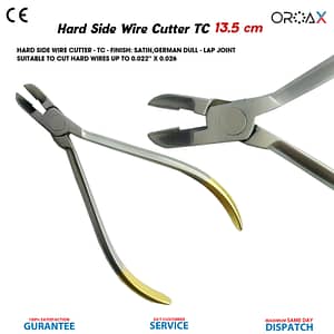 Hard Side Wire Cutter TC 13.5cm Orthodontics Instruments
