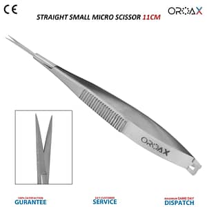 Straight Microsurgical Scissors 4.5"