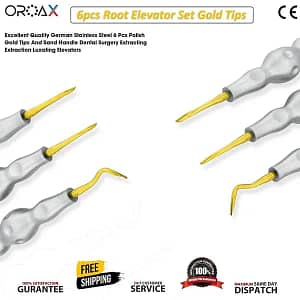 Dental Luxation Root Elevator Surgical Instruments