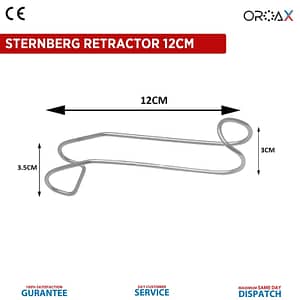 Sternberg Retractor 12cm Lip & Cheek Retractor Oral Surgical Instruments