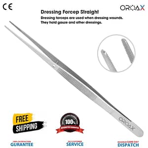 Dental Dressing Forceps Manipulating Soft Tissue Surgical Insturments