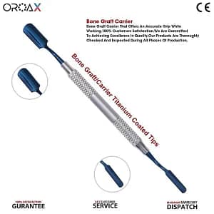 Bone Graft Scoop Carrier Oral Surgery Instrument