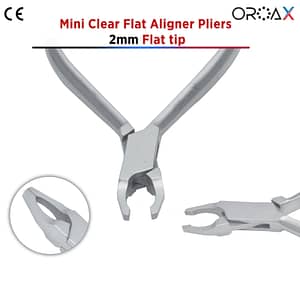 Mini Clear Aligner Pliers Flat Tip 2mm
