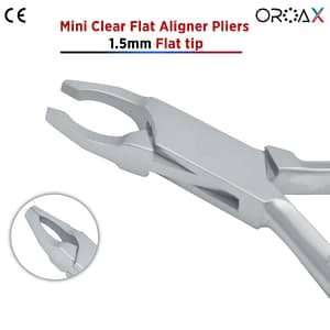 Clear Mini Aligner Pliers Flat Tips 1.5mm