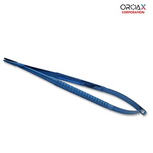Castroviejo Needle Holder Straight TC 17cm Blue Coated