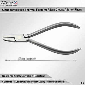 Thermal Punch Hole Plier Clear Aligner Invisible Braces