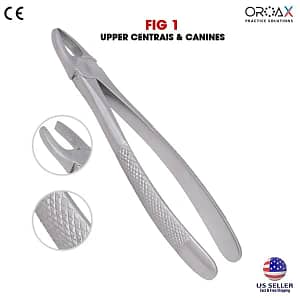 Tooth Forceps Fig #1 Upper Incisors and Canines