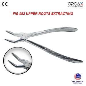 Tooth Forceps Fig #52 For Upper Roots
