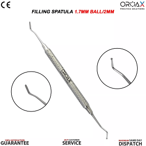 Filling Spatula 1.7mm Ball Burnisher /2mm Restorative Instruments