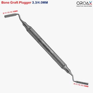 Dental Bone Graft Instruments Plugger Packer Condenser Carrier Compacteur de Greffe Osseuse Instruments Dentaires pour Implants Outils Chirurgicaux de Greffe Osseuse Condenseur et Porteur de Greffe Osseuse Dentaire Zahnärztliche Knochentransplantationsinstrumente Chirurgische Knochenimplantat-Werkzeuge Strumenti di Innesto Osseo Dentale Condensatore e Portatore di Innesto Osseo Dentale