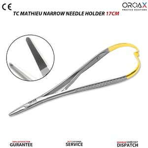 Mathieu Needle Holder TC 17CM Surgical Instruments