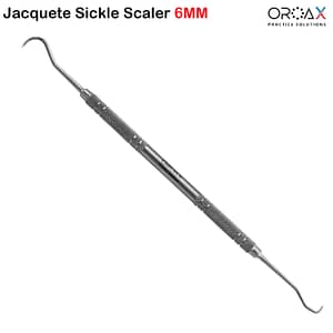 Dental Jacquette Tooth Sickle Scaler Hygiene Tartar Calculus Remover Plaque Tool Herramienta Dental Jacquette de Escalador en Forma de Hoz para Higiene Dental, Eliminación de Sarro, Cálculo y Placa Outil Dentaire Jacquette Grattoir en Faucille pour Hygiène Dentaire, Élimination du Tartre, Calcul et Plaque Dental-Jacquette Zahn-Sichelschaber Hygiene-Zahnstein-Kalk-Entferner Plaque-Werkzeug Strumento Dentale Jacquette con Scaler a Falce per Igiene Dentale, Rimozione di Tartaro, Calcolo e Placca Ferramenta Dental Jacquette de Raspador de Foice para Higiene Dental, Remoção de Tártaro, Cálculo e Placa