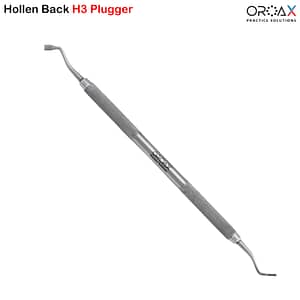 Hollenback H3 Hygienist Scaler Amalgam Restoration Cavity Preparation Plugger Escalador Higienista Hollenback H3 Restauración de Amalgama Preparación de Cavidades Plugger Détartreur Hygiéniste Hollenback H3 Restauration d'Amalgame Préparation de Cavité Plugger Hollenback H3 Hygieniker-Scaler Amalgamrestaurierung Kavitätsvorbereitung Plugger Scaler Igienista Hollenback H3 Restauro di Amalgama Preparazione della Cavità PluggerEscalador Higienista Hollenback H3 Restauração de Amálgama Preparação de Cavidade Plugger