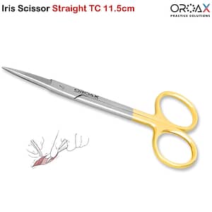 Iris Surgical Scissor, Tissue Trimming, Suture Dissection, Plastic Surgery, Microsurgical Tool