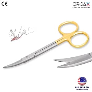 Iris Surgical Scissor Straight 11.5cm Tissue Trimming & Cutting Scissors