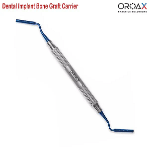Implant Bone Graft-Carrier 3.3/4.0mm Titanium Coated Dental Condenser Packer