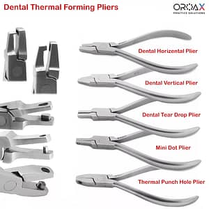 Horizontal, Vertical, Tear Drop, Mini Dot,Thermal Punch Plier Set