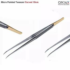 5 Pinza quirúrgica Micro pinzas de pulgadas