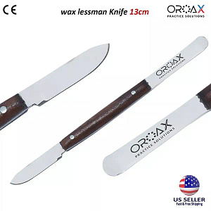 Cuchillo Lessman 13cm para mezclar cera de alginato dental