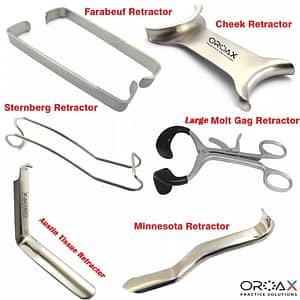 Dental Retractor Set