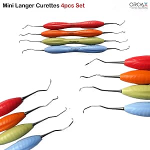 Mini Langer 4pcs Set Silicone Handle