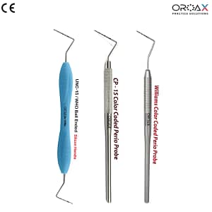 Dental Probes for Gum Measurement – 3pc Set