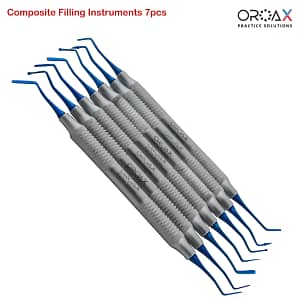 7pcs Composite Filling Instrument Blue Titanium Coated