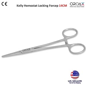 Straight Kelly Hemostat