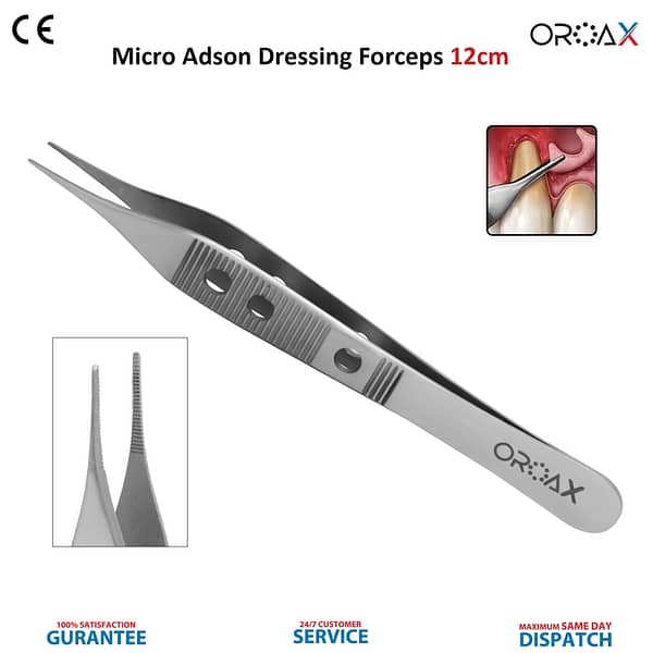 Micro Adson Tweezer 12CM