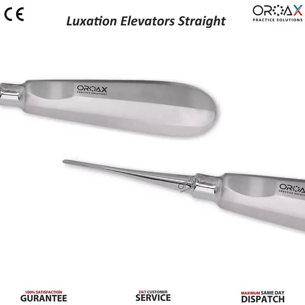 Dental Root Elevators Luxating Straight 2mm Oral Surgery Tools