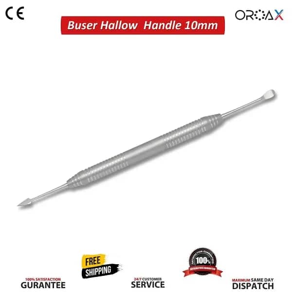 Periosteal Buser Elevator 10mm Hollow Handle Surgical Instruments