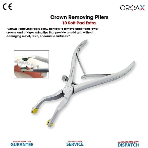 Dental Crown Remover Plier Tooth Gripper