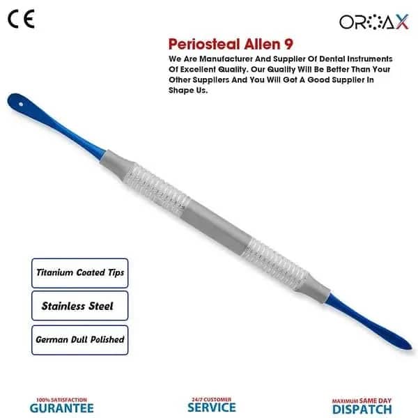 Periosteal Allen Molt 9 Surgical Instruments