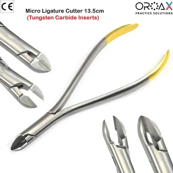 Orthodontics Micro Ligature Cutter Tc 13.5cm Ortho Dental Plier