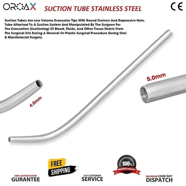Suction Tube Cannula 4mm Fluid Removing Instruments