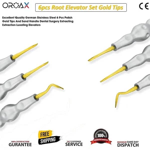 Dental Luxation Root Elevator Surgical Instruments