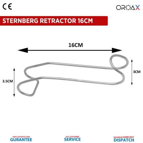 Sternberg Retractor 16cm Mouth Opener Oral Surgery Tools