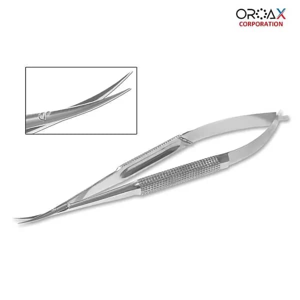 Micro Dissecting Spring Scissor Curved 14.5cm