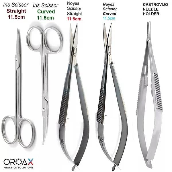Micro Castroviejo Needle Holder Surgical Instruments Sets