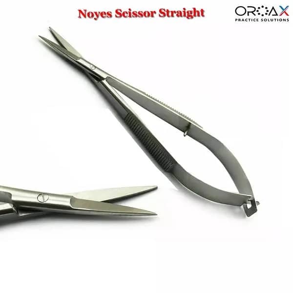 Micro Castroviejo Needle Holder & Iris Noyes Scissors Set