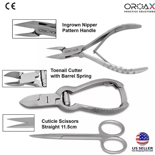 Podiatry Ingrown Toenail Nipper - Chiropody Tool Kit
