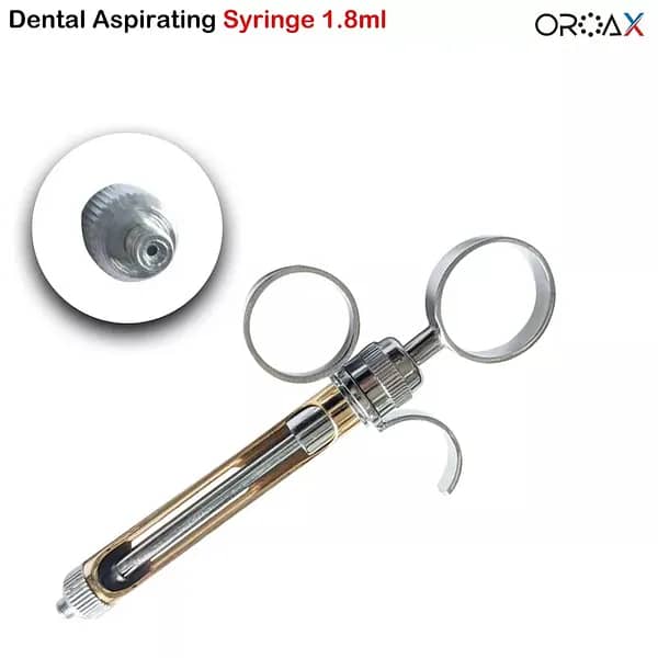 Jeringa intraligamentaria de 1,8 ml para inyección de anestesia