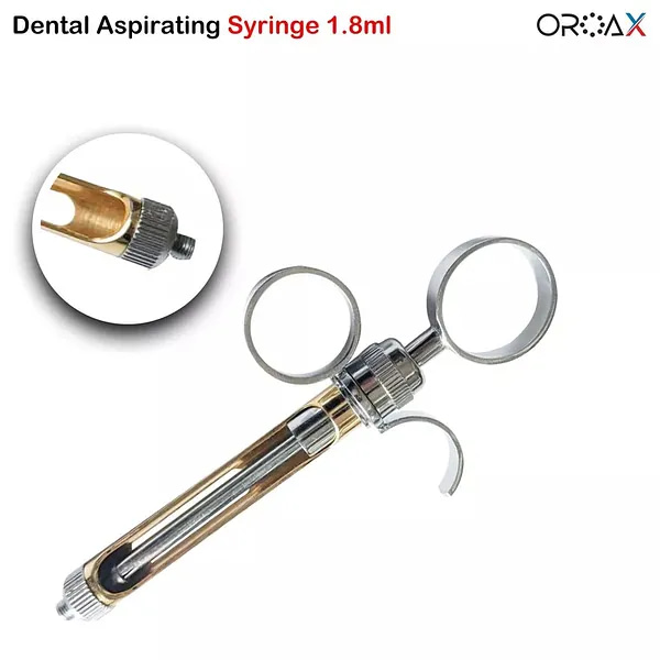 Jeringa intraligamentaria de 1,8 ml para inyección de anestesia